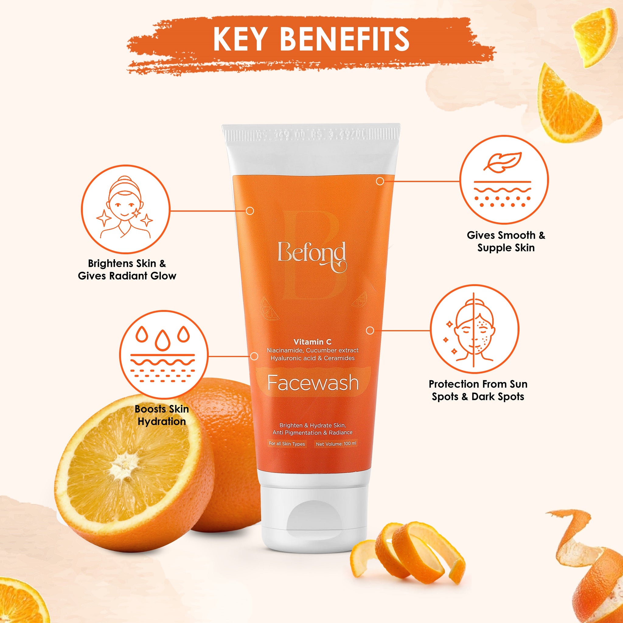 Get Radiant, Supple Skin with Befond’s Brightening Face Wash