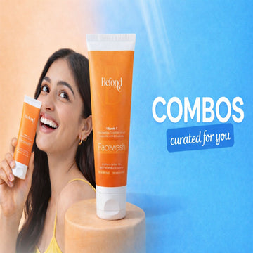 Vitamin C Facewash + Daily Glow Combo | Brighten, Hydrate & Protect